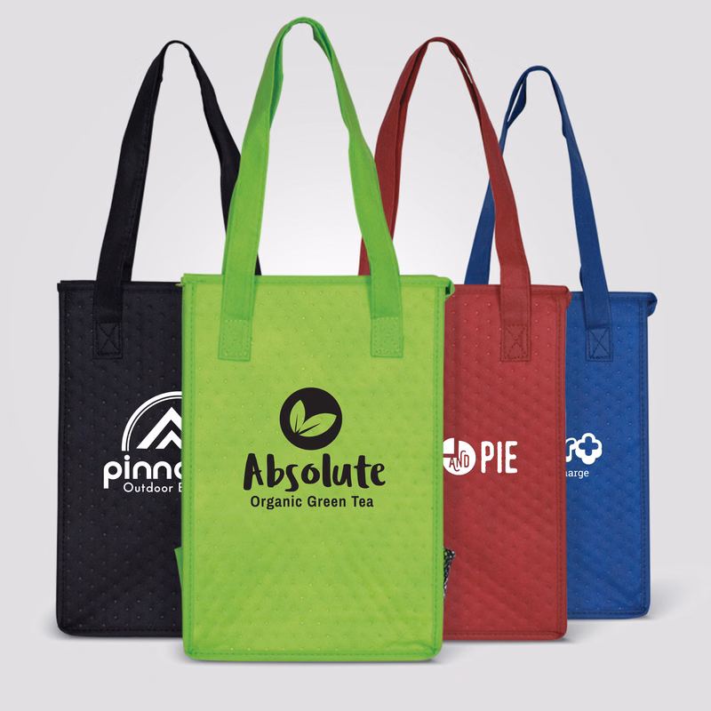Cross Country - Non-Woven Insulated Lunch Tote Bag