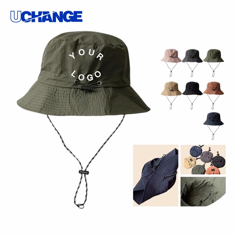 Polyester Fishermans Hat Headwear for Camping and Outdoor Fishing