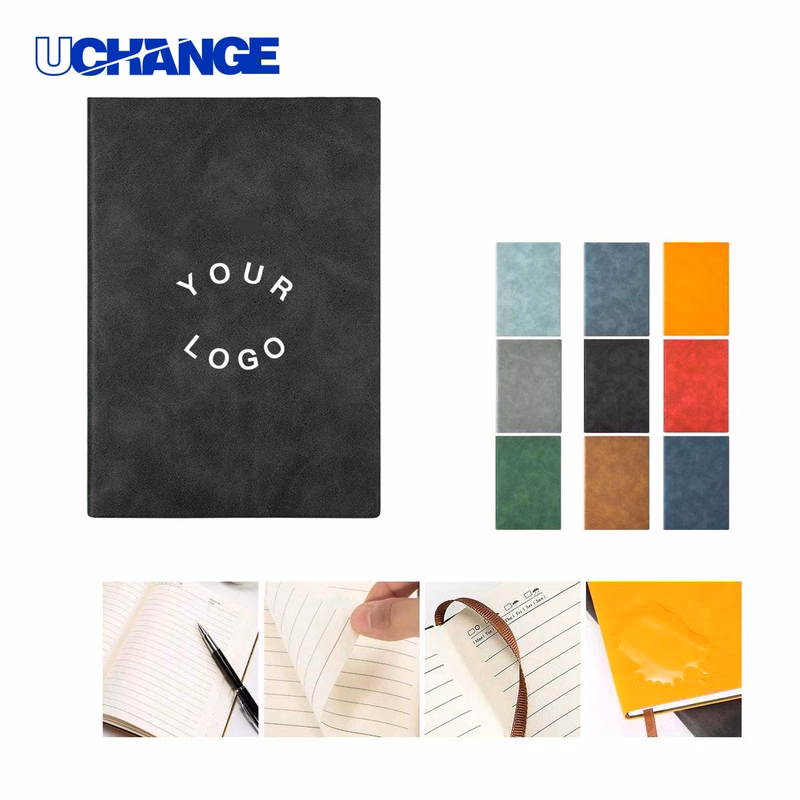 A5 Journal Notebook with Leather Like Finish
