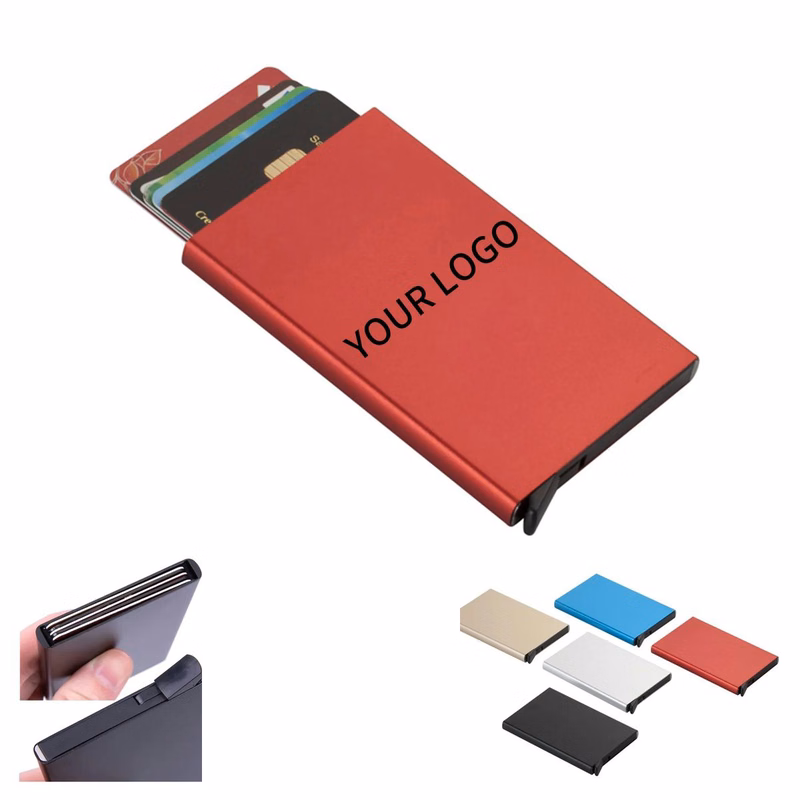 Aluminum RFID Protection Card Wallet