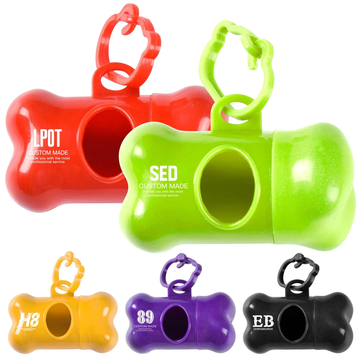 Pet Waste Bags Bone Shaped Dispensers 1