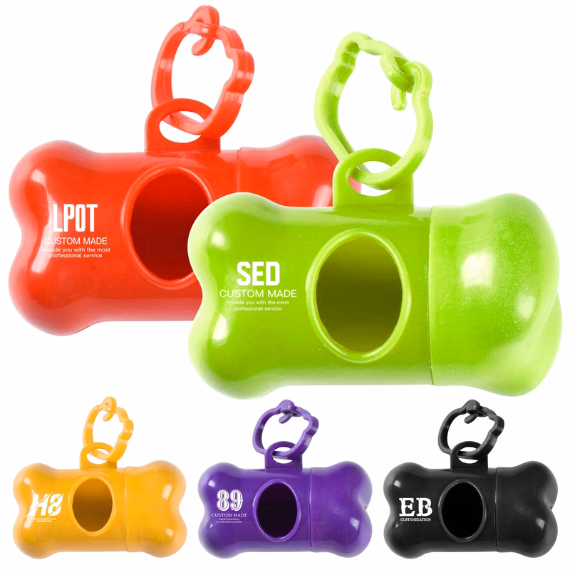 Pet Waste Bags Bone Shaped Dispensers