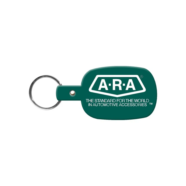 Round Rectangle Flexible Key Tag 1