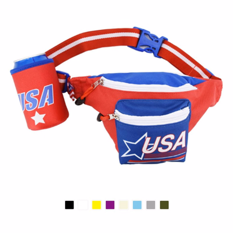 Outdoor Running Waist Bag Fanny Pack w/Cooler