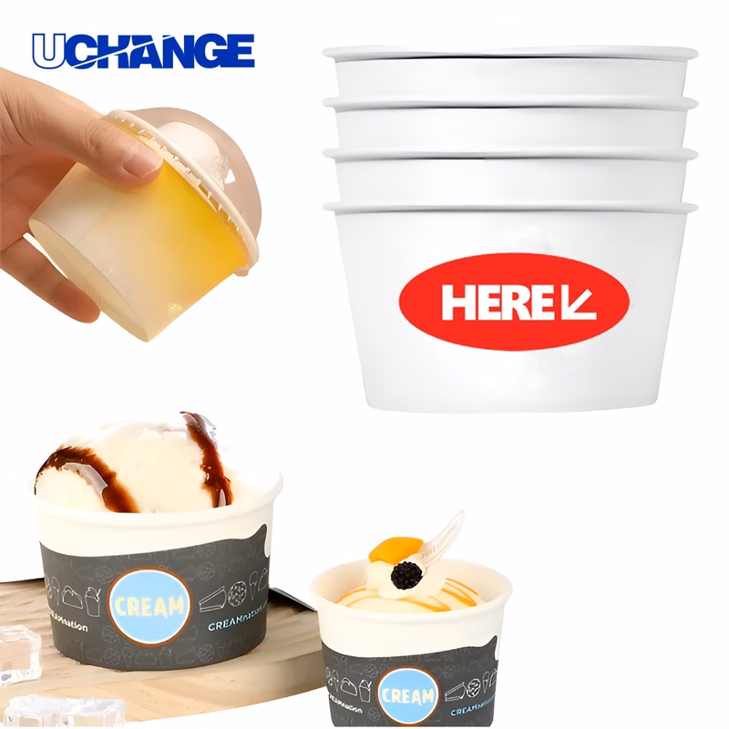 Paper Ice Cream Cup Container