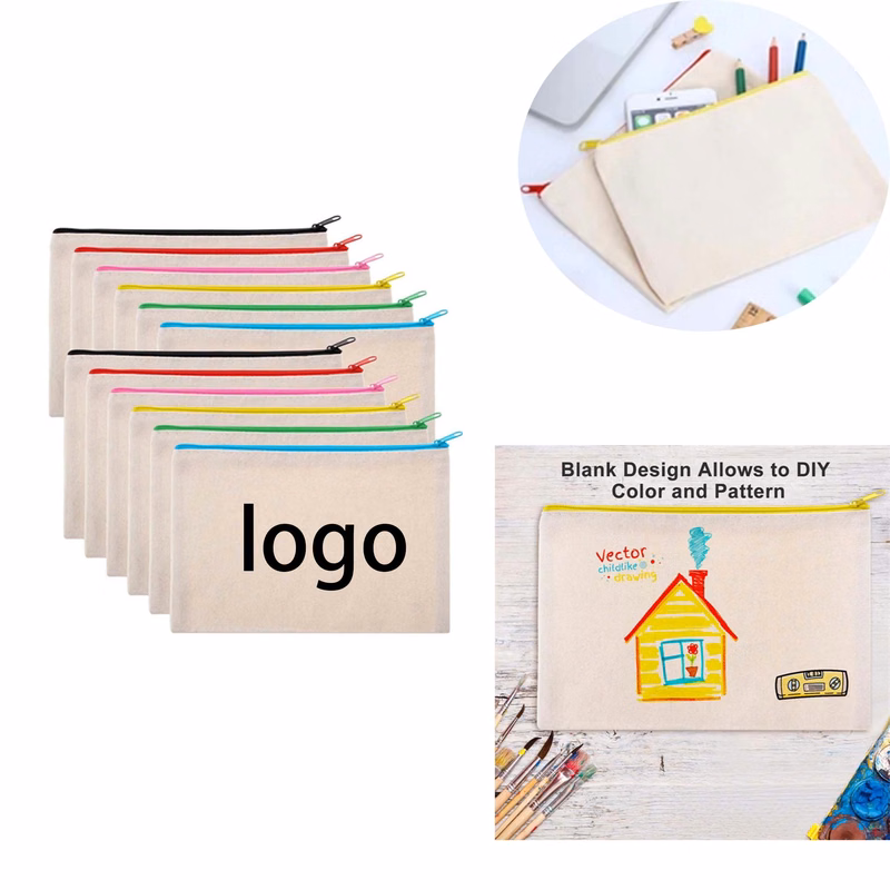 School Canvas Pencil Case