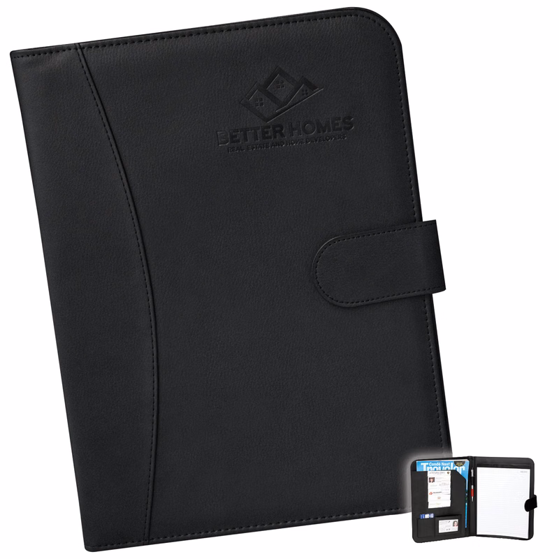 The Executive Black Leather Portfolio
