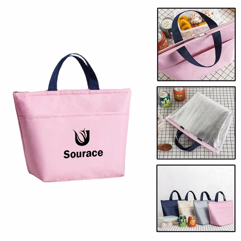 Zippered Cooler Lunch Bag