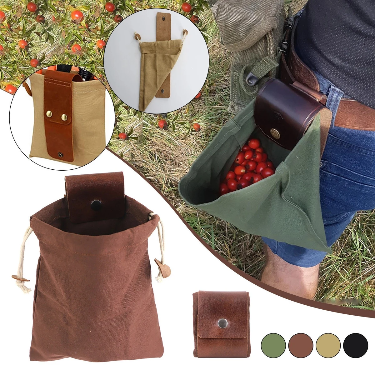 Fruit Picking Pouch Hands Free 1