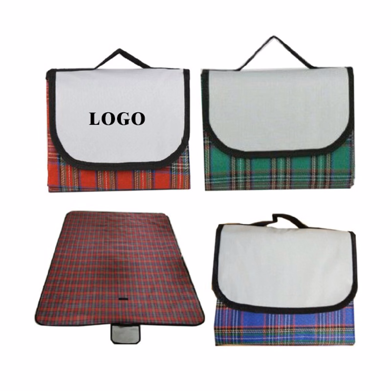 Outdoor Waterproof Gingham Picnic Mat