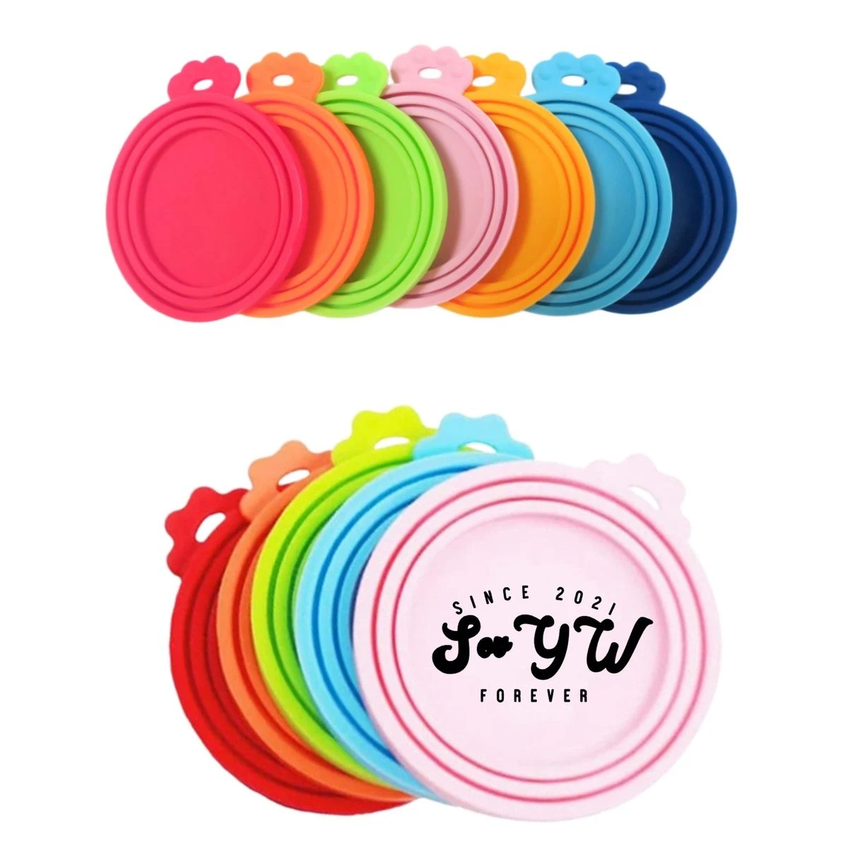 Silicone Pet Can Lid 1