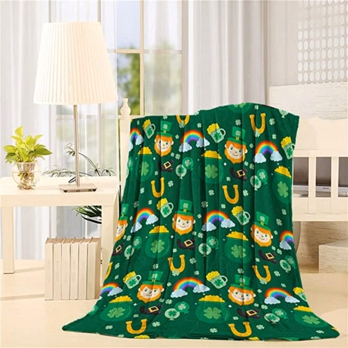 Full Sublimation Flannel Throw Blanket - 60"x80" - 300 gsm