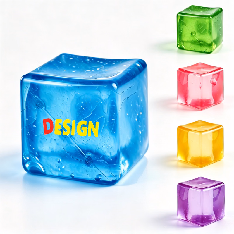 Squishy Jelly Cube Slow Rising Toy For Home Office