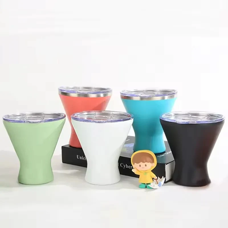 10oz Travel Mini Stainless Steel Car Water Glass Martini Cup 1