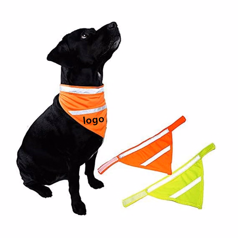 High Visibility Safety Scarf Dog Bandana