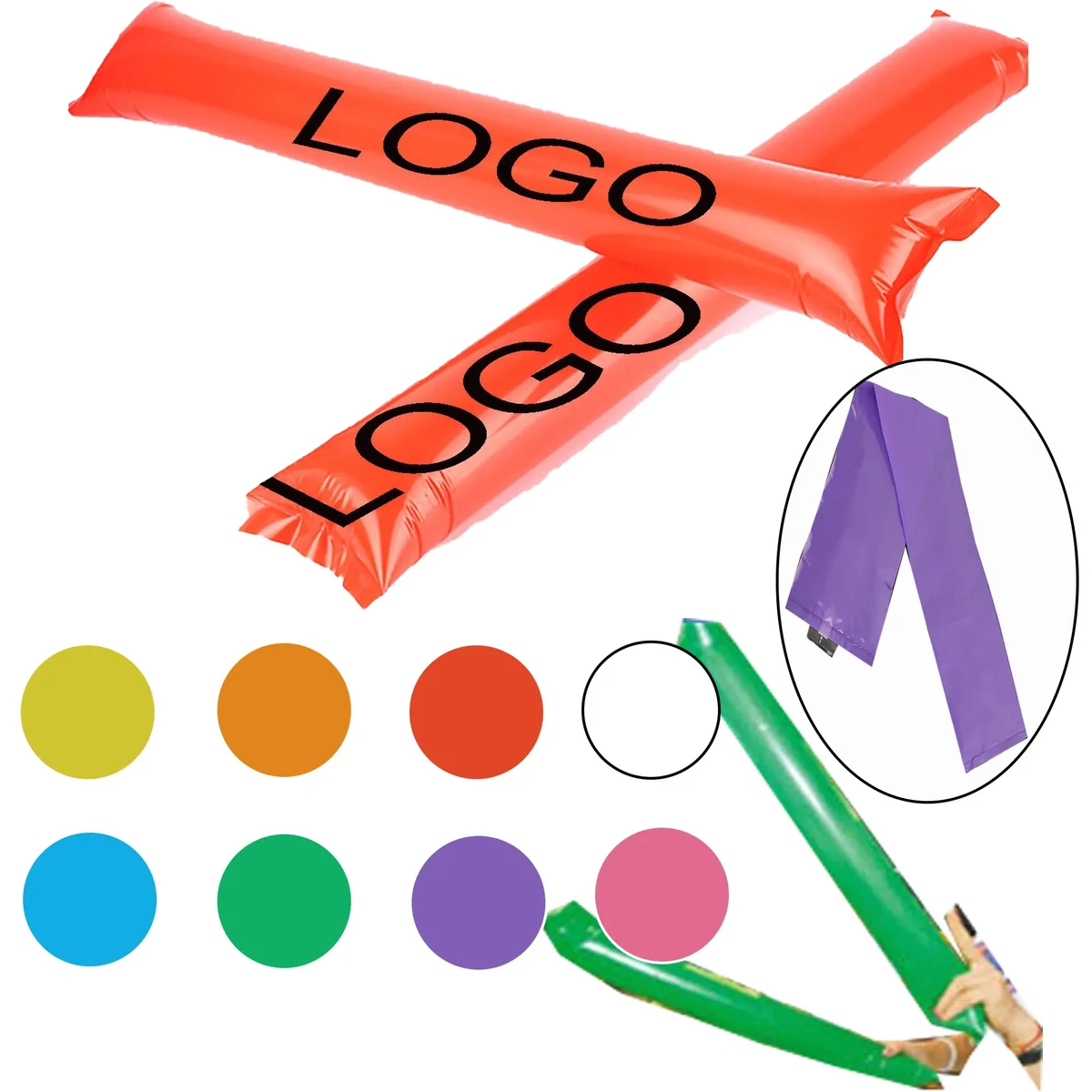 Spot Cheer Inflatable Noisemaker Stick 1