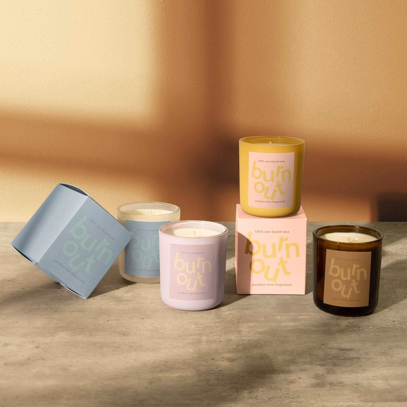 12 OZ VELA CANDLE - LABEL