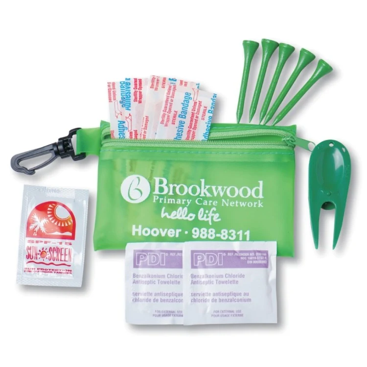 Zipper Tote Bag w/ Clip Express Golf Care Kit 1