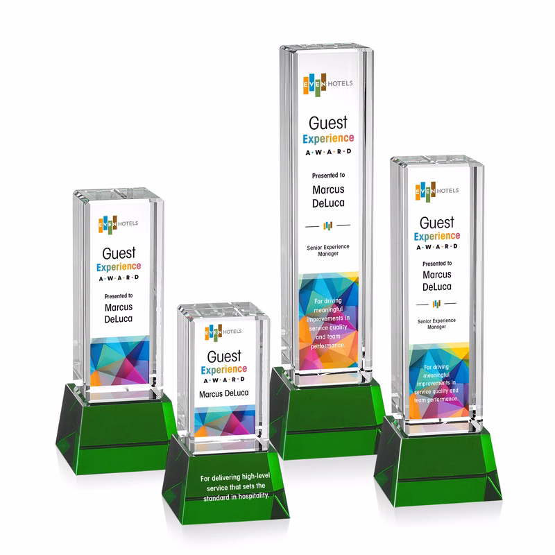 Robson VividPrint™ Award on Base - Green