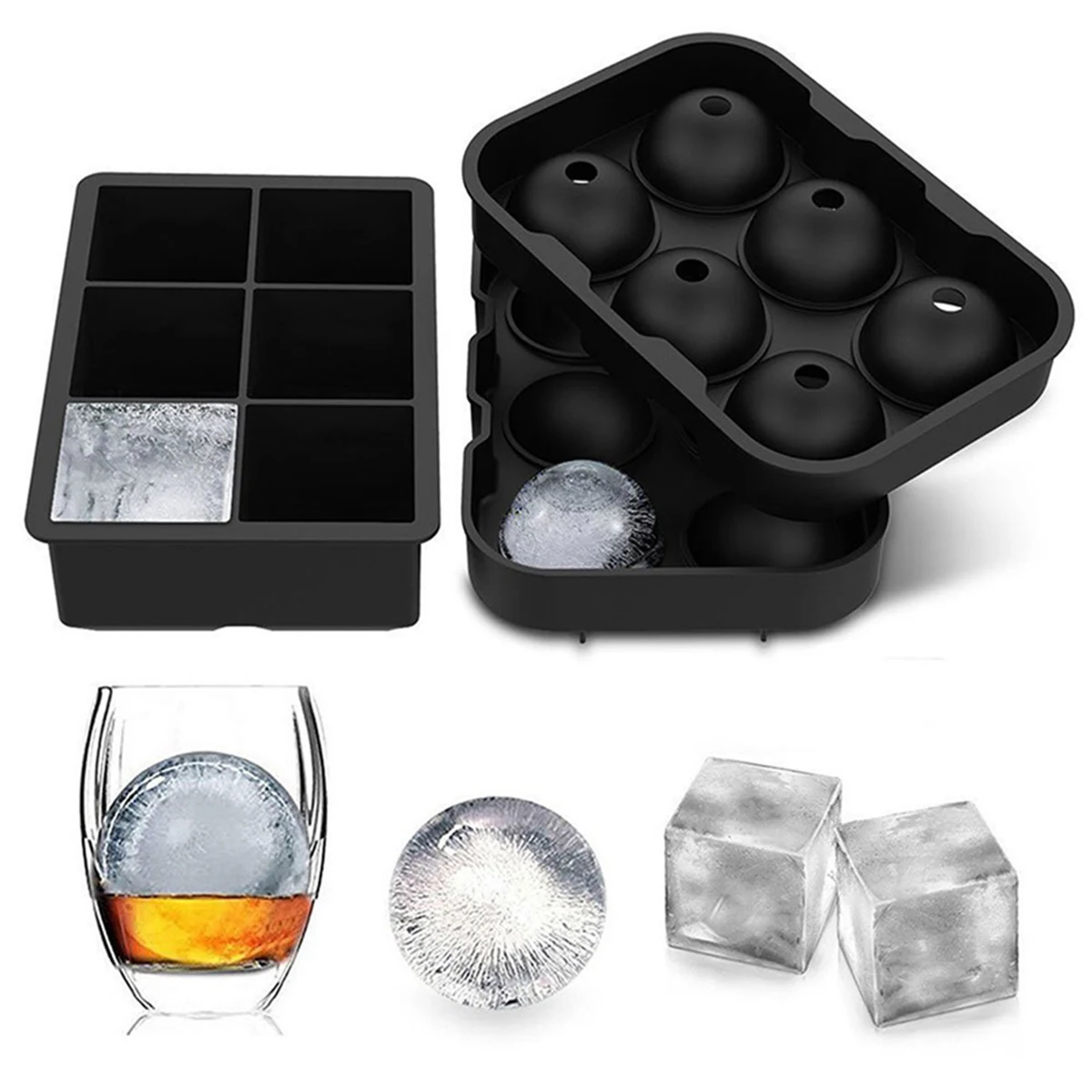 Ice Cube Trays 2 Packs 1