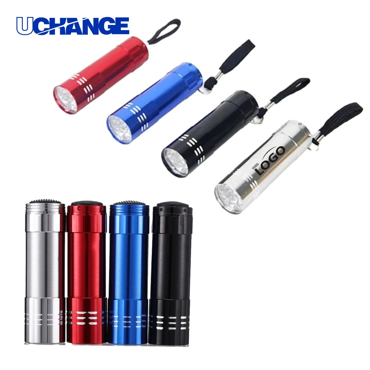 9 LED White Flashlight Tool 1