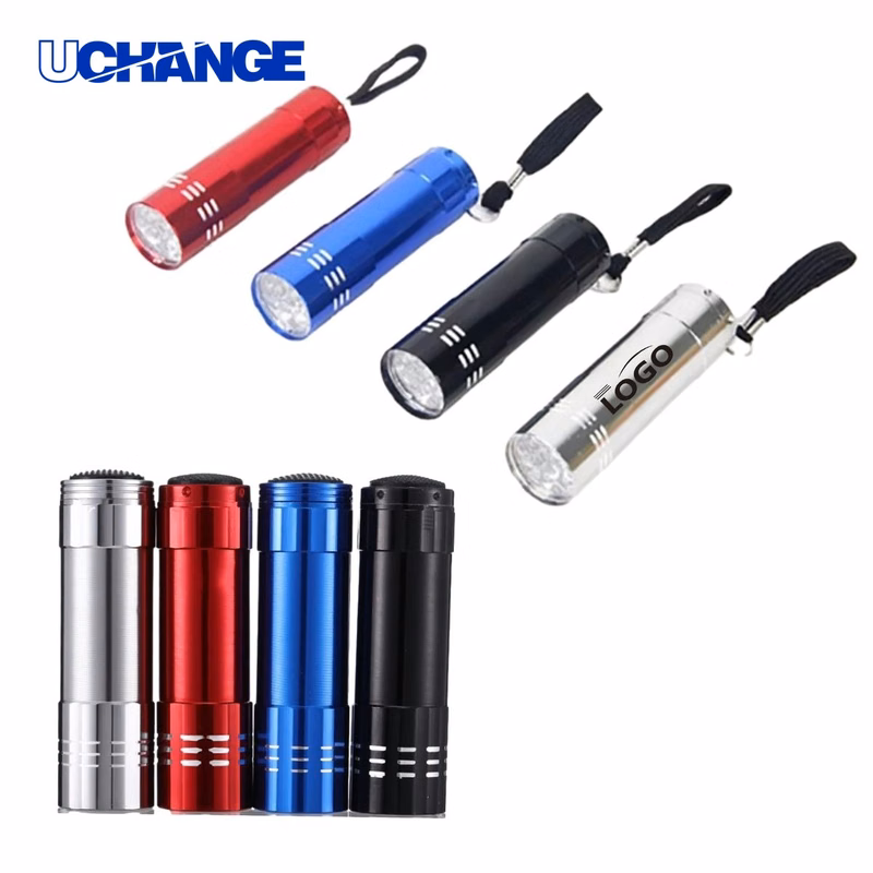 9 LED White Flashlight Tool