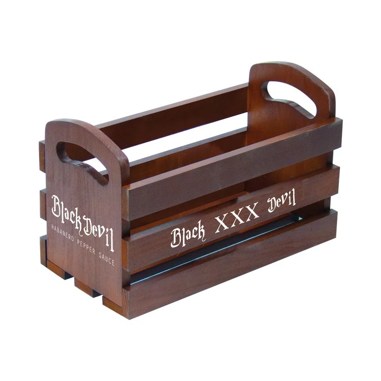 Large Display Crate with Handles 1