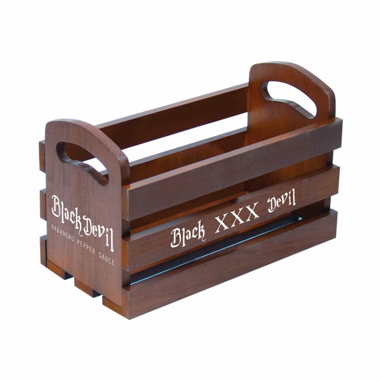 Large Display Crate with Handles