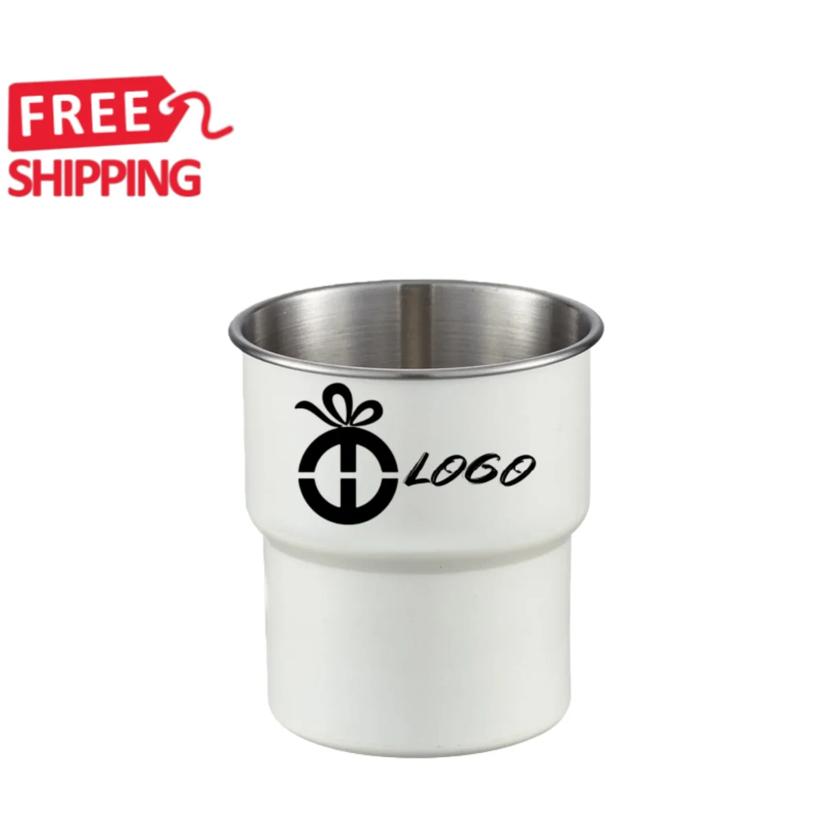 10 oz Stainless Steel Coffee Cup 1