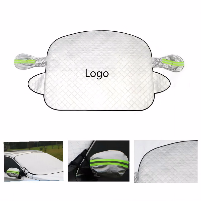 Magnetically Absorbed Foldable Car Snow Shield
