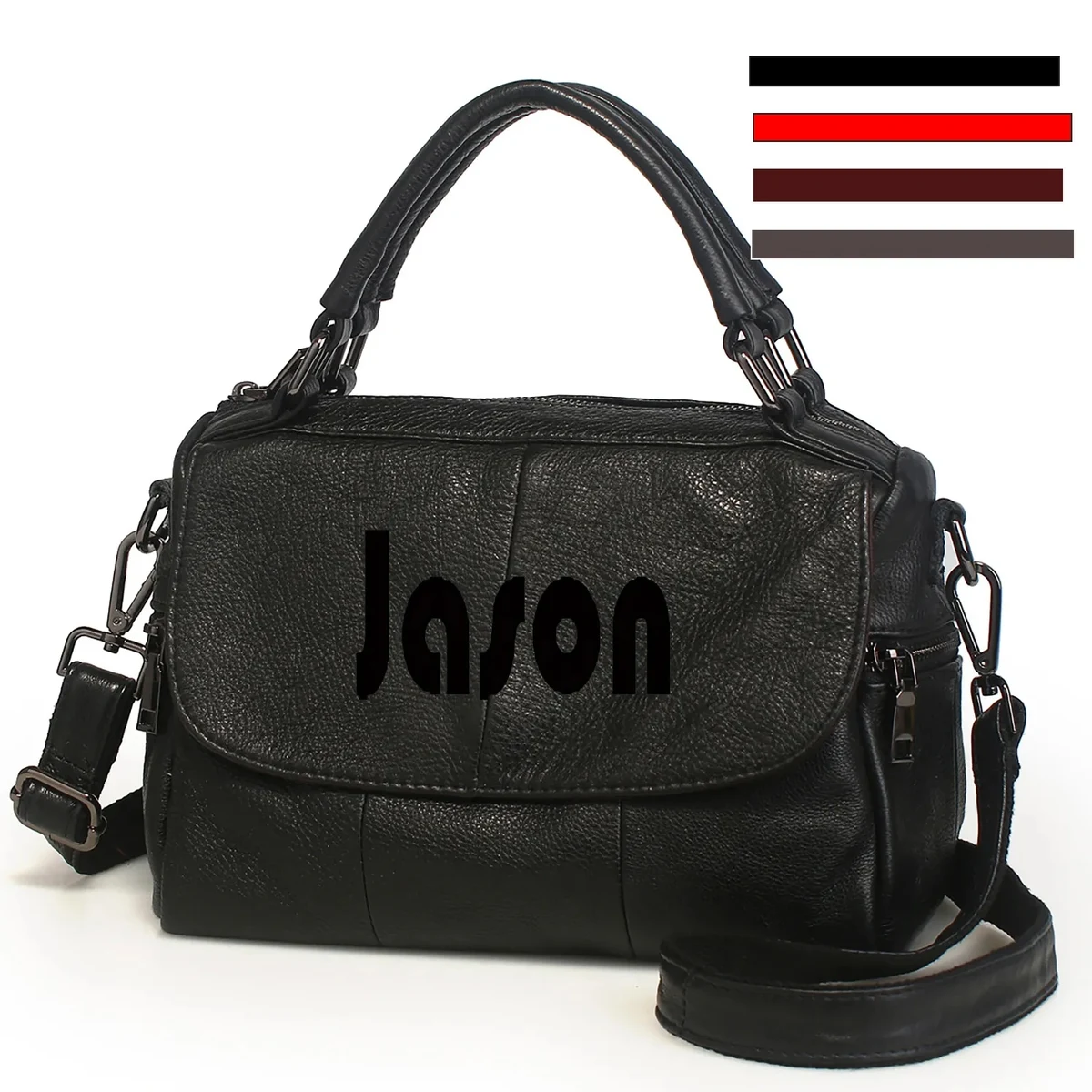 Genuine Leather Crossbody Bag 1