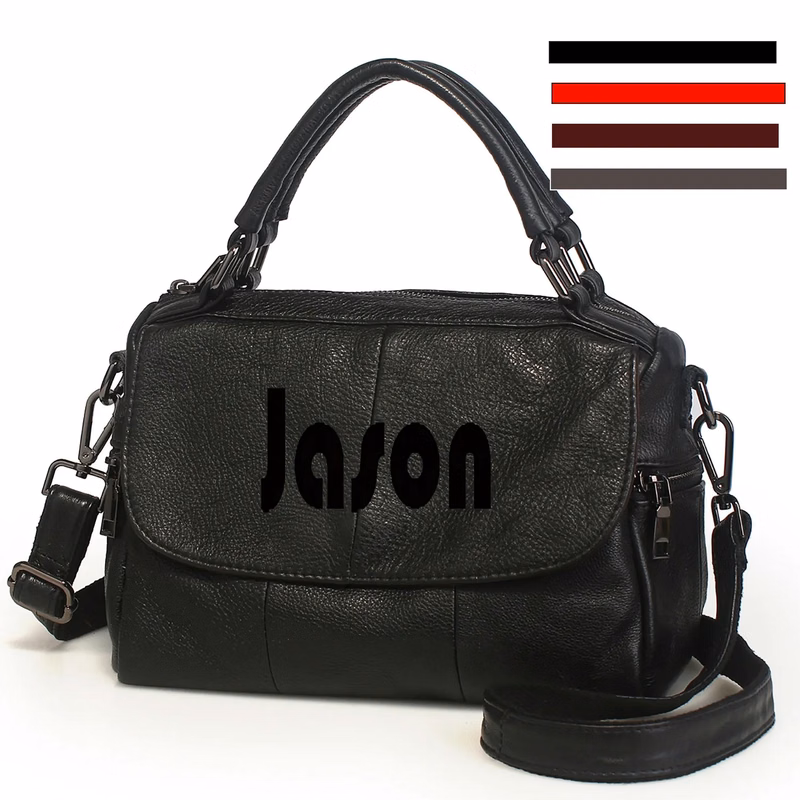Genuine Leather Crossbody Bag