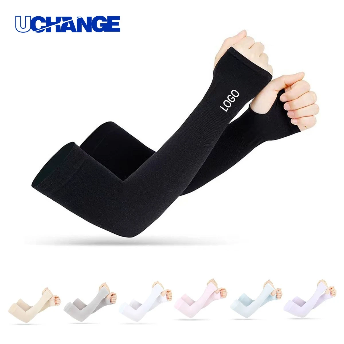 Cooling Arm Sleeves Sun Protection UPF 50+ Sports Gear 1