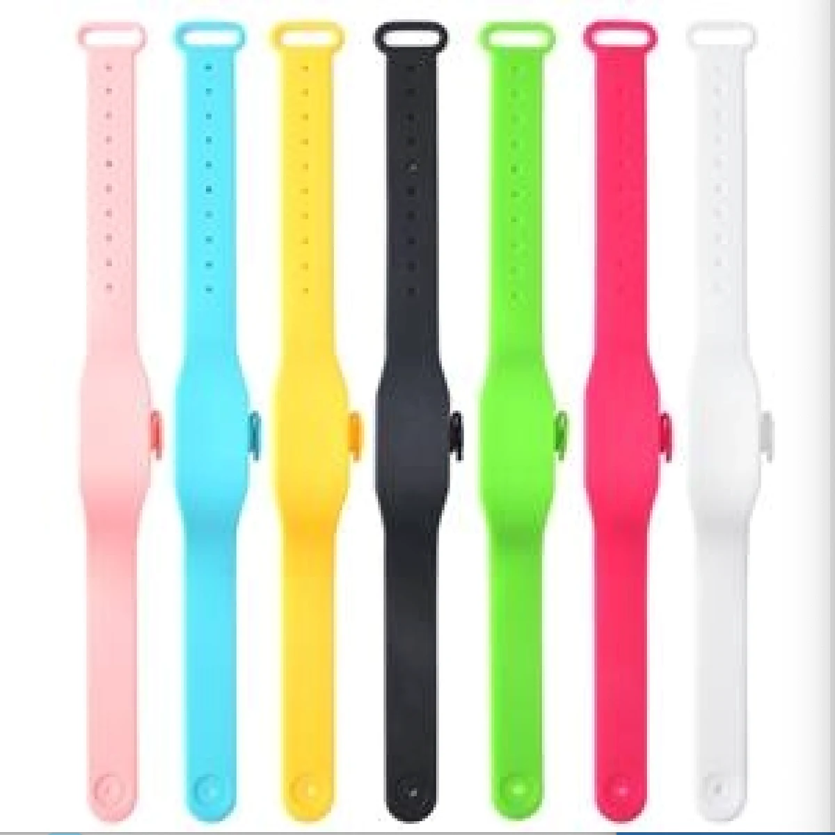 Wristband Hand Sanitizer Dispenser Set Gel Storage Bracelet 1