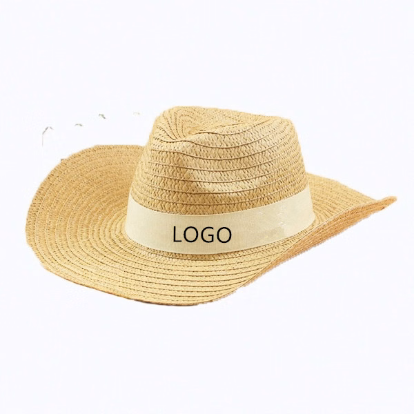 Summer Straw Cowboy Panama Hat