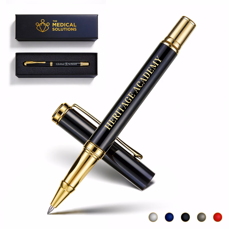 Metal Gel Pen Set