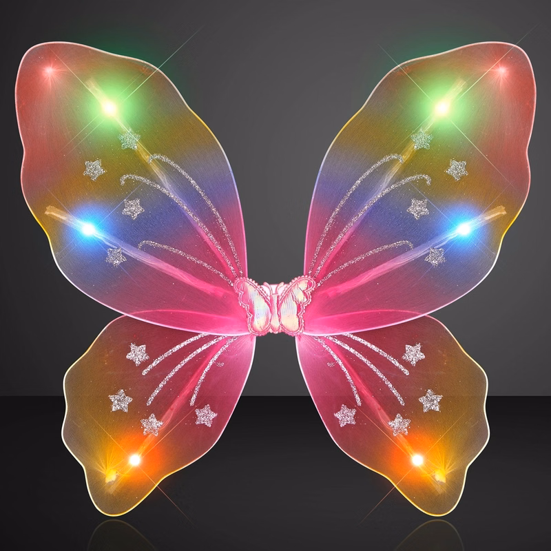Rainbow LED Fairy Wings
