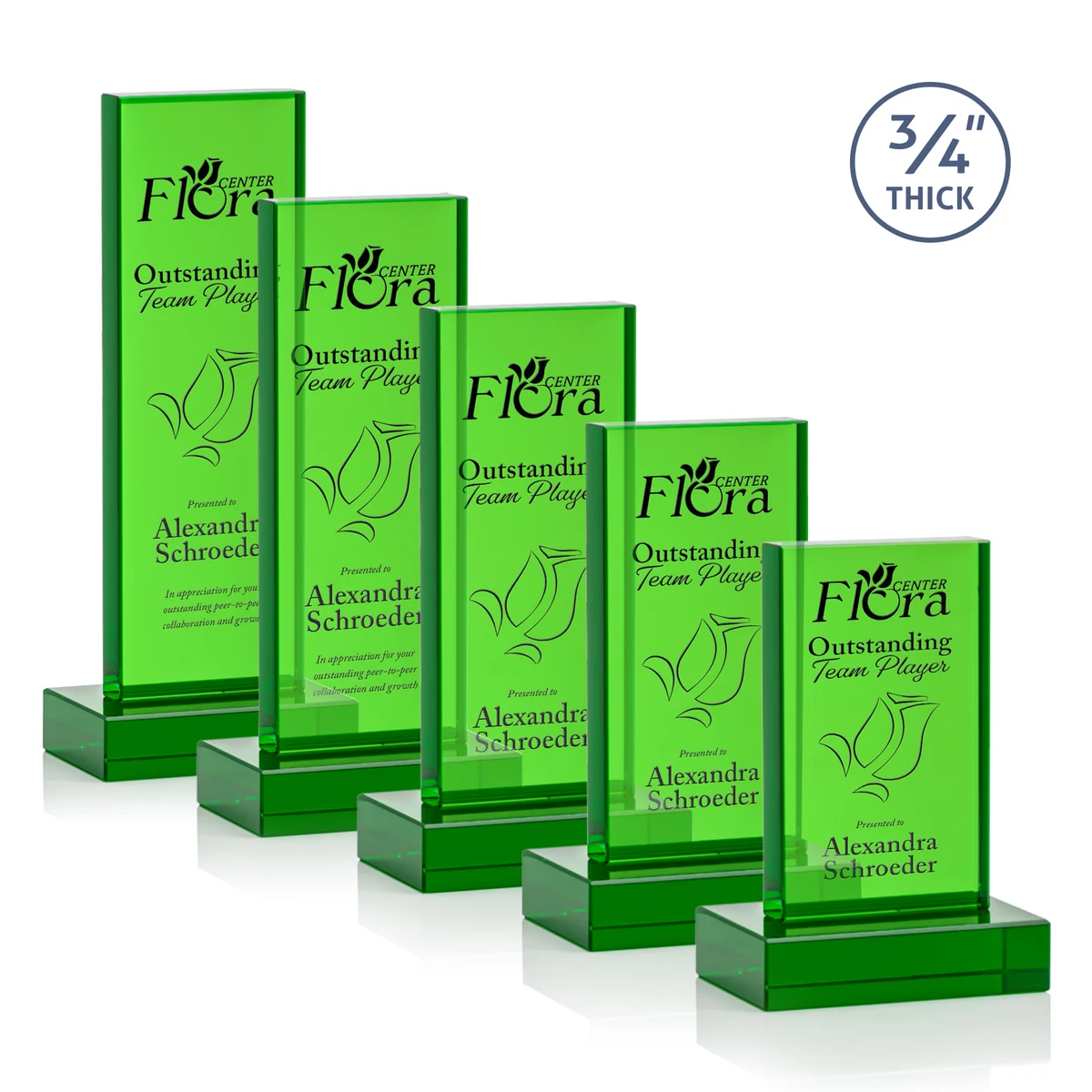 Hathaway Award - Green 1