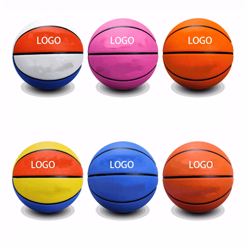 Custom 3# 7-Inch Kids Rubber Mini Basketball