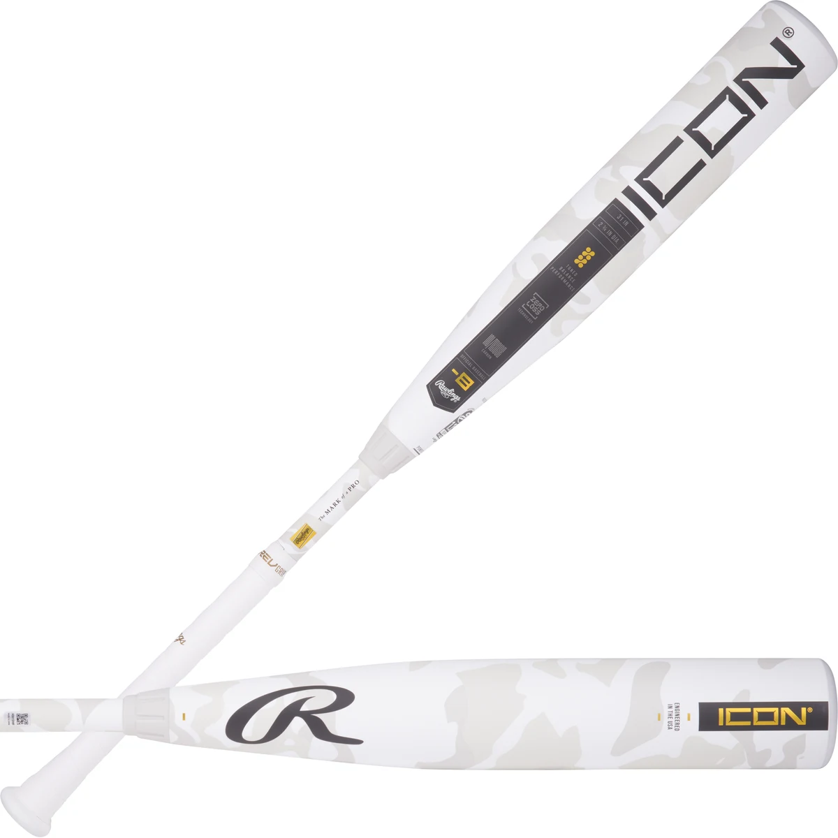 Rawlings Icon USSSA Bat, -8 1