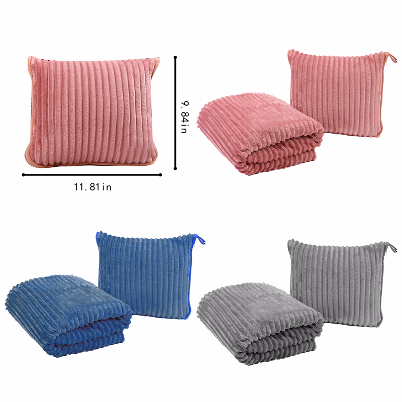 Multifunctional Folding Travel Blanket For Outdoor Aircraft