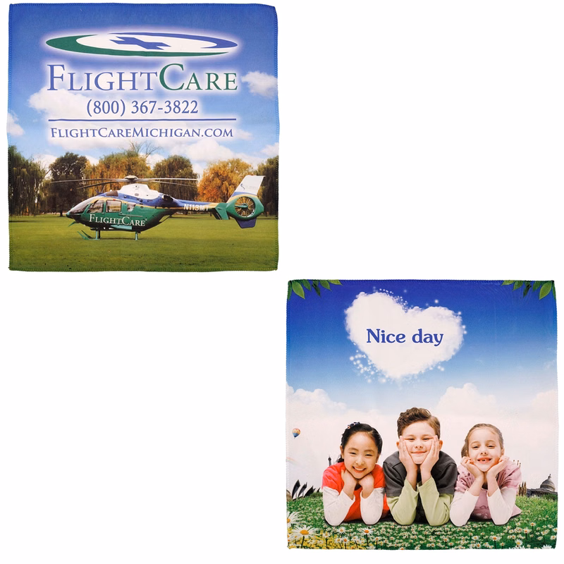 12x12 Full Color Quick Dry Towel