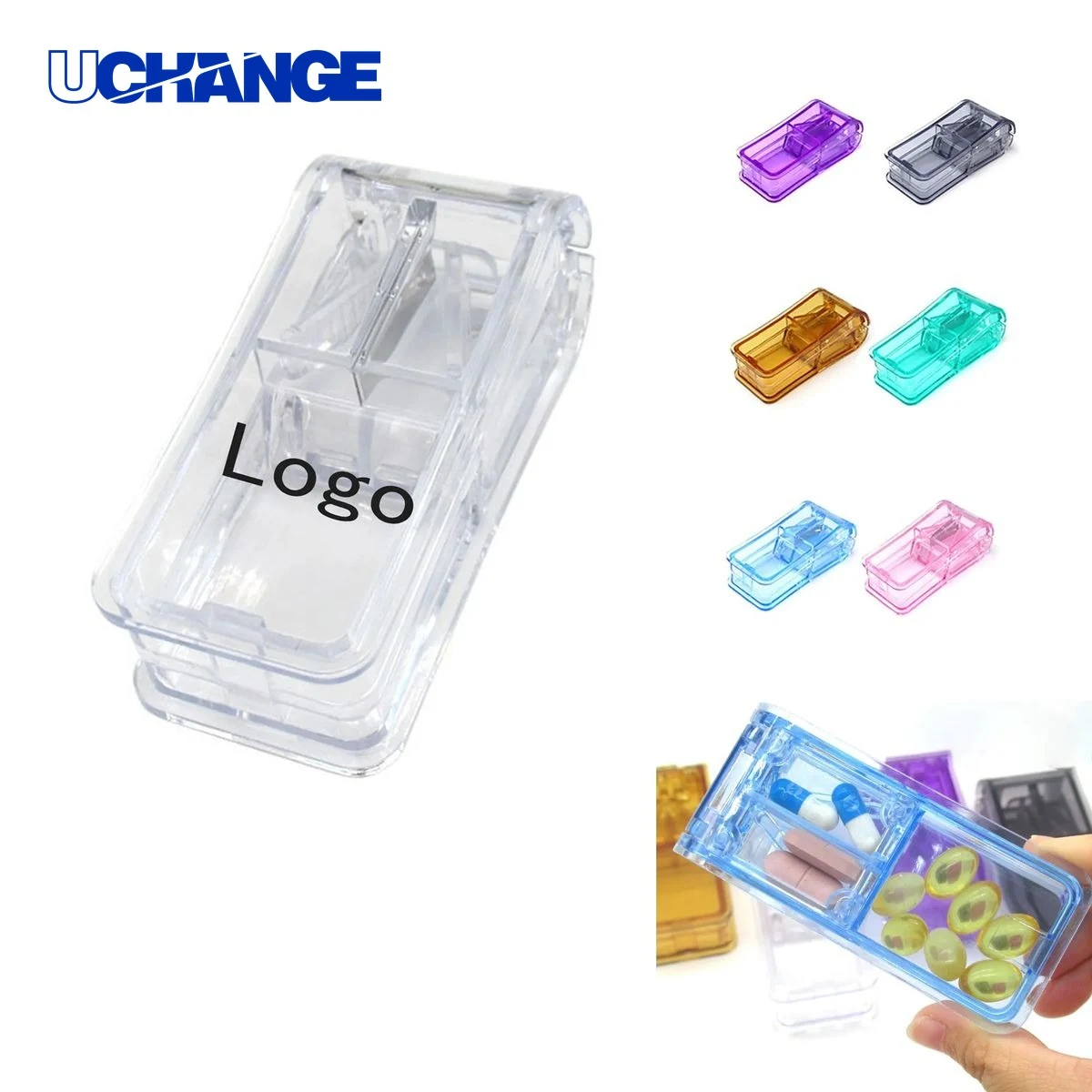 Pill Dispenser & Cutter Tool for Daily Use 1