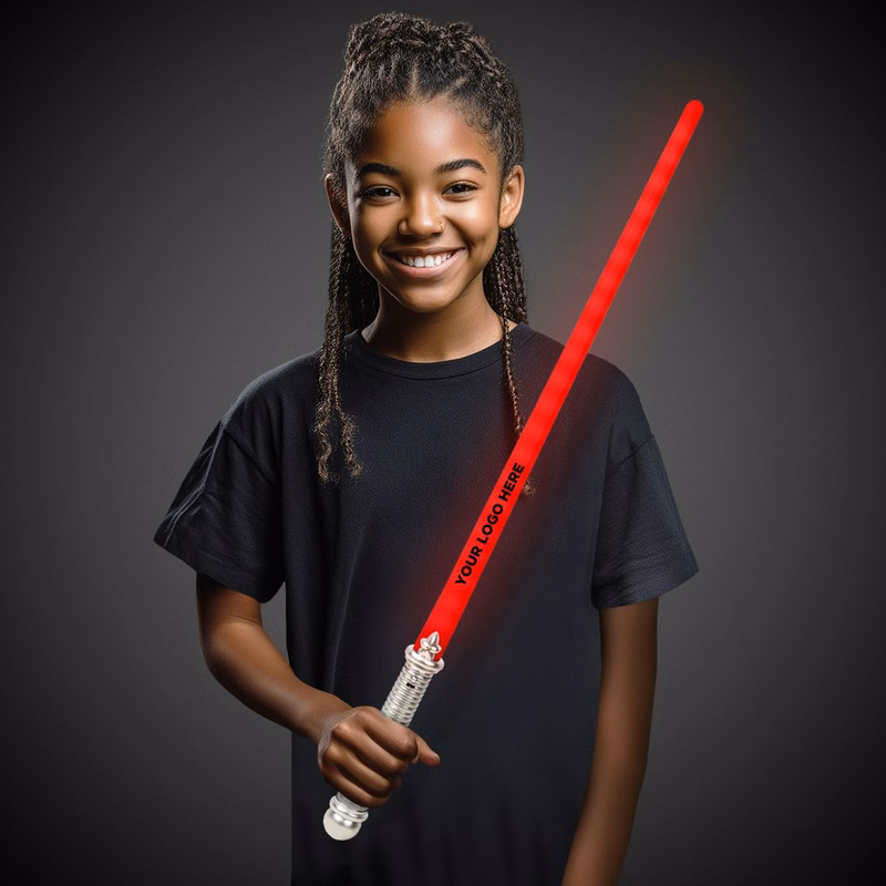 28" RED LED SABER SWORD