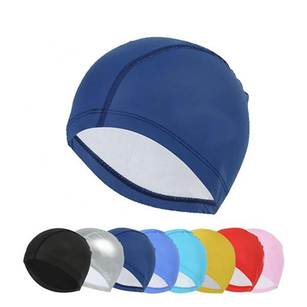 PU Waterproof Swim Cap 1