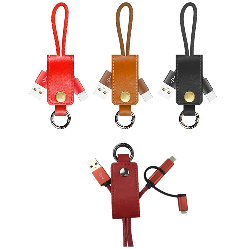 Three-in-one PU Data Cable 1