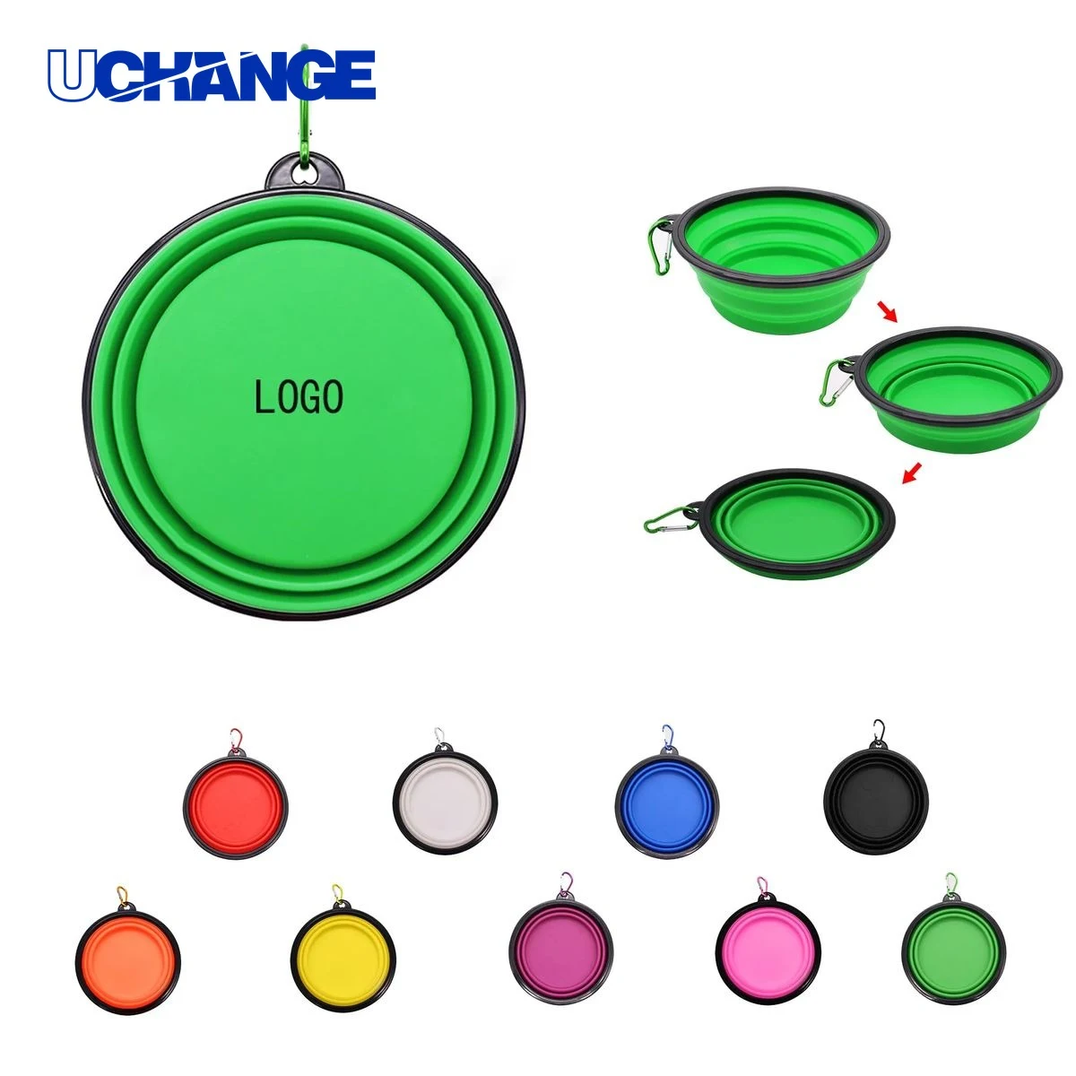 Portable Foldable Pet Bowl Dish for Travel 1