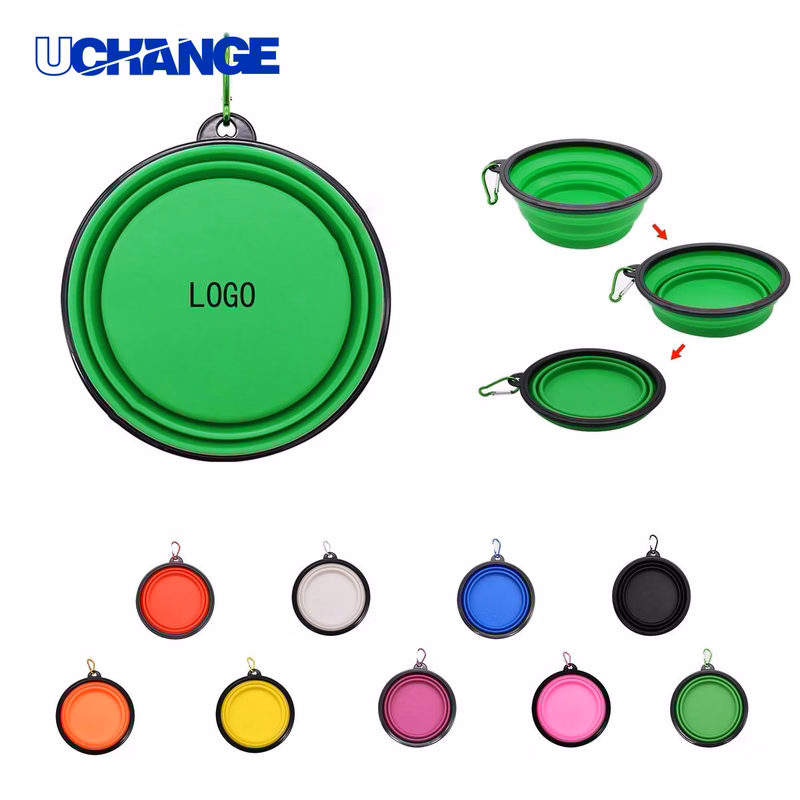 Portable Foldable Pet Bowl Dish for Travel