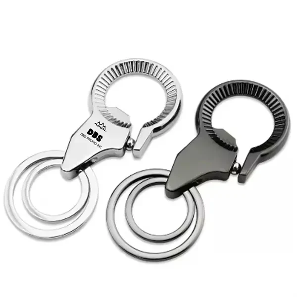 Handcuff-Shaped Keychain 1