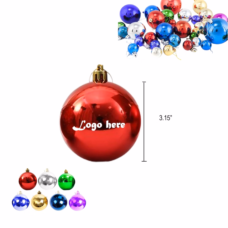 MOQ50 Christmas Balls Tree Ornaments